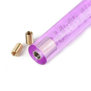 Car JDM Shift <strong>Knob</strong> Universal for Auto Manual Stick 25cm Gear Shifter <strong>Crystal</strong> Bubble Red <strong>Blue</strong> Green purple Transparent - Product Image 3