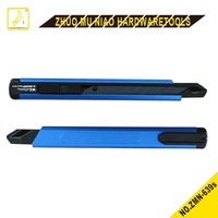 Couteau utilitaire personnalisé avec logo, lame rétractable à bouton-poussoir de 9 mm, coupe-boîte, qualité DIY, faible MOQ pour cadeau promotionnel, couteaux d'art OEM
