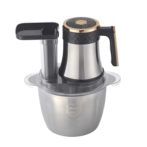 Nuevo diseño automático 2L 3L 5L picadora <span class=keywords><strong>de</strong></span> carne doméstica comida Acero inoxidable 4 cuchillas al por mayor picadoras <span class=keywords><strong>de</strong></span> carne eléctricas para la venta - Product Image 1