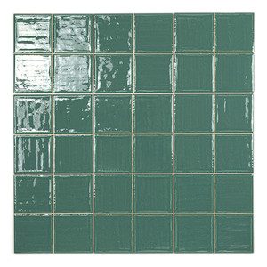Piastrella pretagliata Boston Emerald 20x20 per uso a parete e pavimento - Product Image 2