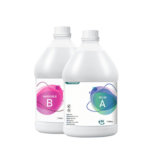 Manufacturers Price 1 Gallon 128oz Kit Crystal <strong>Clear</strong> AB Glue Epoxy <strong>Resin</strong> for DIY Crafts - Product Image 1