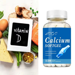 Cápsulas de Gel Suave de Calcio y Vitamina D3 VitaHall, Suplemento Dietético de Nutrición Deportiva para la Salud Ósea, 3 Cápsulas Diarias - Product Image 5