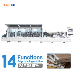 Multifunction Fully Automatic Pvc Mdf Edge Bander Wood Working Straight 45 Degree Angle Edge Banding Machines