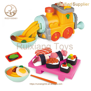 Nouvel ensemble de pâte à modeler populaire pour enfants : machine à crème glacée DIY, pâte à modeler en farine, jeu à domicile, pâte à modeler colorée pour enfants - Product Image 2
