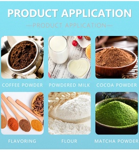 Remplisseur rotatif alimenté par PLC Siemens pour poudres: farine, poudre de café, poivre noir, épices - Product Image 2