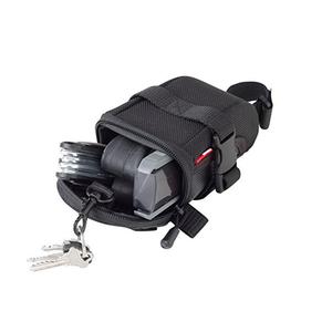 Bolsa de sillín Big Mouth de fábrica BSCI, bolsa impermeable para bicicleta de carretera, para colocar debajo del sillín o en el tubo superior. - Product Image 3