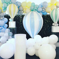 Accessoires pour Baby Shower Bleu et Rose Douceur Tefnut Ballons en Fibre de Verre à Air Chaud Décoration de Mariage