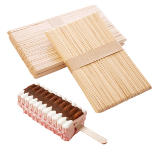 Palitos de paleta de madera personalizados OEM y ODM, palitos de paleta de hielo naturales caseros, palitos de paleta - Product Image 4