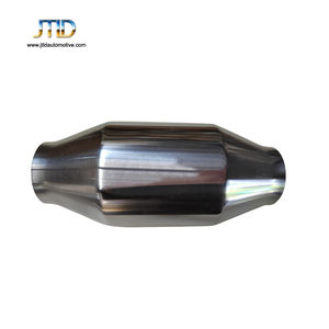 Convertitore catalitico catalizzatore portante in ceramica a nido d'ape universale EURO <span class=keywords><strong>2</strong></span> in acciaio inossidabile ad alto flusso - Product Image 4