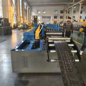 Máquina para Fabricar Columnas de Estanterías de Supermercado, Máquina Formadora de Columnas de Estanterías de Almacenamiento, Máquina para Fabricar Postes Verticales de Estanterías - Product Image 6