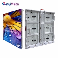 Pantalla LED para Exteriores Resistente al Agua de 960*960 mm, Pantalla Publicitaria para Exteriores de Aluminio Fundido a Presión, Soporte CAD Gratuito