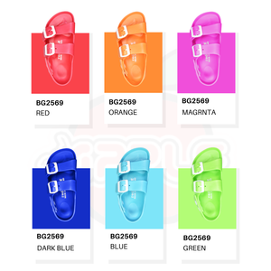 Sandales d'été premium en EVA pour enfants BG2569 – Légères, épaisses, imperméables, rehaussantes, couleur pastel, idéales pour la plage - Product Image 6