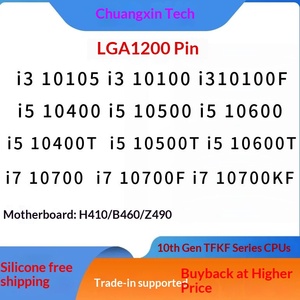 Para CPU I3 10105/10100 <span class=keywords><strong>I5</strong></span> 10400/10500/10600 I7 10700/10700K para computadoras de escritorio con zócalo FM1, proceso de 14nm - Product Image 1
