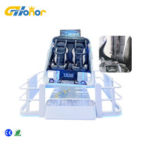 Superbe machine de jeu de divertissement VR G-honor GH-VR003, simulateur de chaise VR 360 double pour centre commercial
