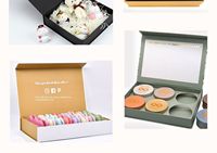 Boîte en carton rigide magnétique personnalisée de luxe avec logo, emballage de boîte en papier, boîtes cadeaux pliables pour robe de mariée avec couvercle magnétique