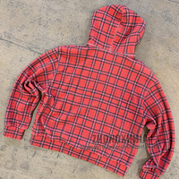 Sweat à capuche zippé en coton gaufré 100 % pour homme, style streetwear vintage, motif camouflage de haute qualité