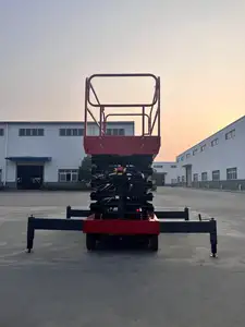 300kg/500kg Aerial Work Platform Scissor Lift Mobile Platform Movable Driving Self-propelled Scissor Lift Table