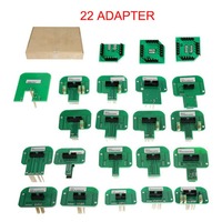 Juego Completo de Adaptadores BDM de 22 Piezas, Sonda, Programador de ECU, LED OLIVER, Color Verde