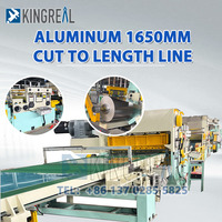 Machine de découpe et de nivellement de bobines métalliques KINGREAL 1500MM, ligne de découpe automatique de bobines d'acier sur mesure