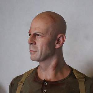 <span class=keywords><strong>Marvel</strong></span> Del Silicone di Figura di Azione di Bruce Willis a Grandezza naturale Film Statua per la Vendita - Product Image 4