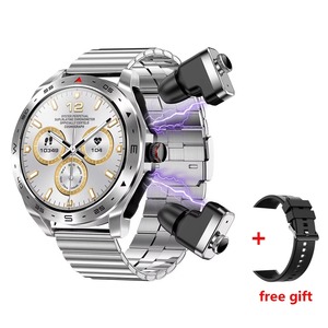 Montre connectée Drioshipping avec écouteurs TWS 2 en 1, écran 1,52 pouces, musique locale, montre connectée sportive, écouteurs sans fil - Product Image 5