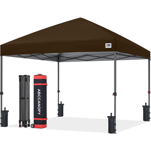 <span class=keywords><strong>Tente</strong></span> instantanée Pop-Up, installation en 10 secondes, 10x10 pieds, avec pieds droits, auvent pliable, installation facile, FESTIVAL 10X10, <span class=keywords><strong>tente</strong></span> instantanée Pop-Up - Product Image 1