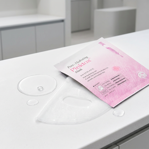 Masque facial en feuille hydratant Pinktox à l'acide hyaluronique et au collagène, sans huile, sans parfum, pour le soin des pores, adapté à tous les types de peau - Product Image 5