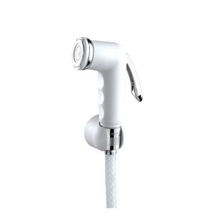 ARIEL LINE - Ensemble de douche WC 2 jets, blanc et chrome - Product Image 1