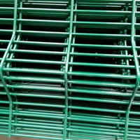 Panneau de clôture en fil soudé en V 358, panneau de grillage haute sécurité en acier galvanisé, anti-escalade, anti-coupure pour clôture de prison