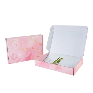 Custom Logo Small Mailer Gift Boxes for Packaging Corrugated shipping mailer boxes for Business