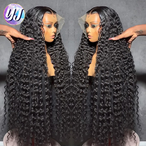 <span class=keywords><strong>Parrucche</strong></span> in <span class=keywords><strong>Capelli</strong></span> Umani con Densità 200%, Frontale in Pizzo HD 13x6, Parrucca Brasiliana 40 Pollici Onda Profonda, <span class=keywords><strong>Parrucche</strong></span> Frontali in Pizzo 13x4 per <span class=keywords><strong>Donne</strong></span> di Colore - Product Image 4