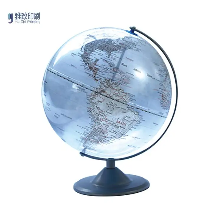 Atas Meja Dekoratif Portabel Mini Ukuran Besar Dunia Bumi Dunia Peta