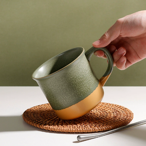 High Quality <b>Vintage</b> Porcelain Mugs Food <b>Safe</b> Dishwasher Microwave <b>Safe</b> for Water Tea Coffee Wholesale for Restaurant Household - Product Image 1