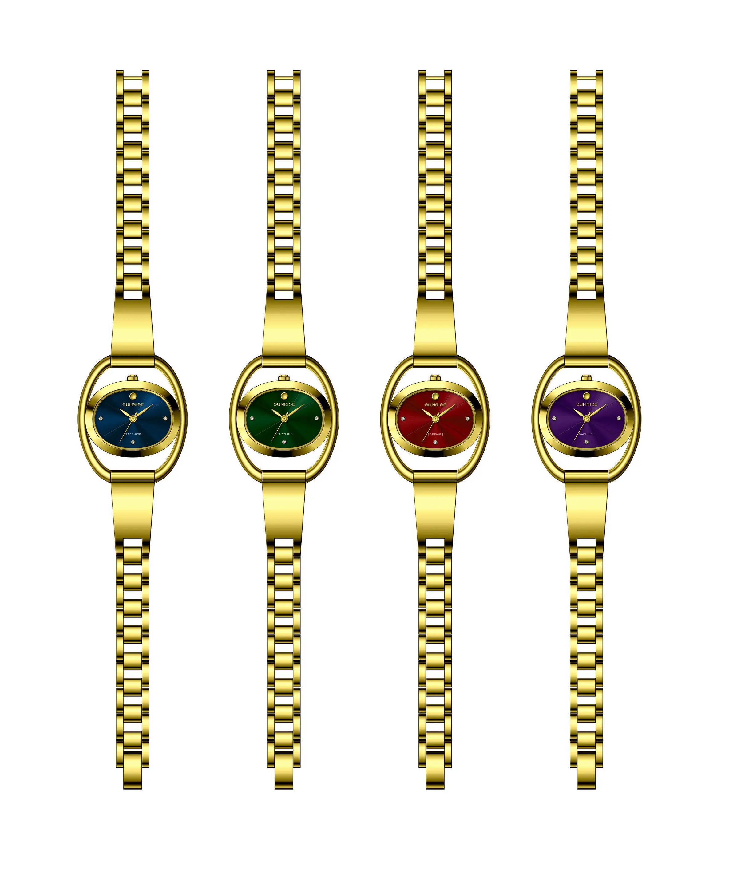 Jewelry Bangle Steel Hip Hop Luxury Diamond Quartz Ladies Wrist Watch Bracelet Set Fashion Women Watch With Bracelet