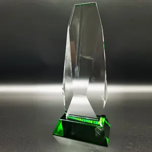 New crystal awards trophy color base