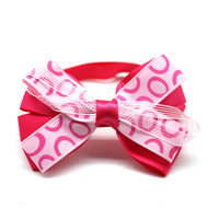 Noeuds papillon de style princesse rose romantique pour chiens et chats Saint Valentin Noeud papillon décoration pour animaux de compagnie en gros
