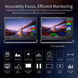 SEETEC ATEM215S Moniteur de studio de diffusion de 21.5 pouces OEM directement en usine avec personnalisation du logo pour la production en direct multi-caméras - Product Image 2