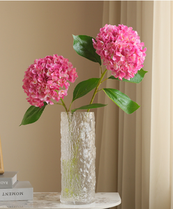Offre Spéciale <span class=keywords><strong>fausse</strong></span> <span class=keywords><strong>fleur</strong></span> tige unique hortensia artificielle soie mariage noël fête des mères remise des diplômes nouvel an décor à la maison - Product Image 6