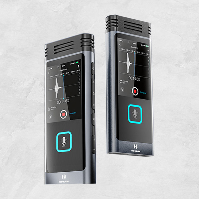 Hbnkh AI Voice Recorder, App Control, Transcribe & Summarize Empowered by ChatGPT Digital Voice Recorder for Meeting