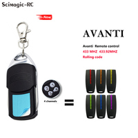 015-Avanti / Superlift / TX4 Télécommande de porte de garage 433 MHz, émetteur à code roulant, porte-clés de portail