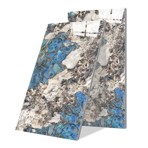 Carreaux de sol <span class=keywords><strong>en</strong></span> porcelaine brillante effet marbre, grand format, couleur unie, antidérapants, de luxe haut de gamme, 750x1500mm - Product Image 1