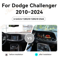 Autostereo Android 13 Car CD Stereo para Dodge Challenger 2010-2024 Carplay Navigation HeadUnit Reproductor multimedia Grabadora de cinta