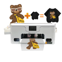 Mesin Printer DTF Lansong New A3 Desktop XP600 Otomatis untuk Transfer Panas, Dilengkapi Kit Oven Pengering dan Penggoyang Bubuk
