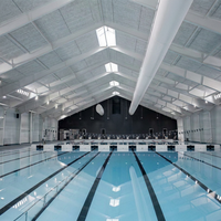 Conduit de ventilation flexible en tissu textile industriel pour la distribution d'air CVC dans les grands espaces