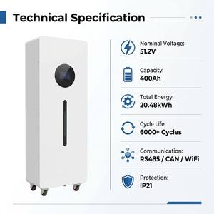 Batería LiFePO4 de 51.2V 400Ah 20.48kWh, Sistema de Almacenamiento de Energía Solar, Fuente de Energía de Respaldo, Batería Solar Residencial - Product Image 5