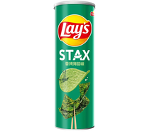 Chips de Patata con Algas Asadas 90g*24, Sabor Exótico Asiático a Nori, Auténticos Snacks de Primera Calidad al por Mayor para el Mercado Asiático y Norteamericano