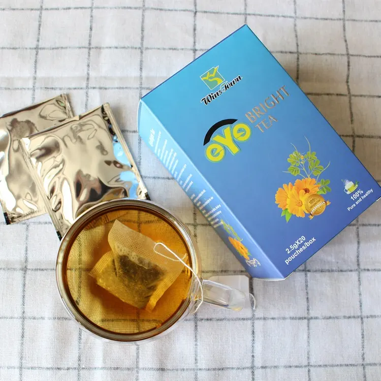 شاي بالعين مشرق إضاءة طبيعية لحماية العين الشاي تخفيف إجهاد العين منع قصر النظر وينستاون شاي الرعاية الصحية الصينية