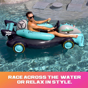 เรือแข่งแบบเป่าลมขนาดใหญ่เรือยอชท์ใหม่ทำจากพีวีซี F1แบบพกพาทนทาน - Product Image 4