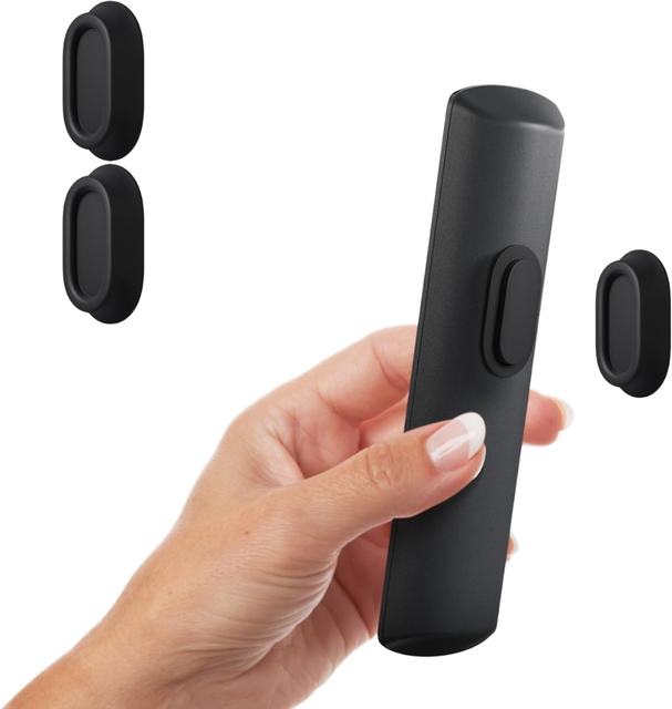 Magnetic Home Storage Organization Wall-Mounted Silicone Remote Control Holder Strong Magnet Adhesive Remote Control Organizer