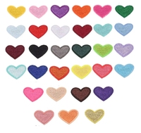 Amour Ordinateur Broderie Broderie Patch Vêtements Décoration Chenille Tissu Patch